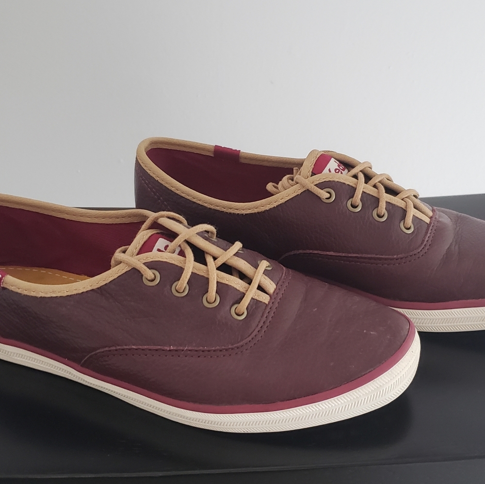 Leather Keds